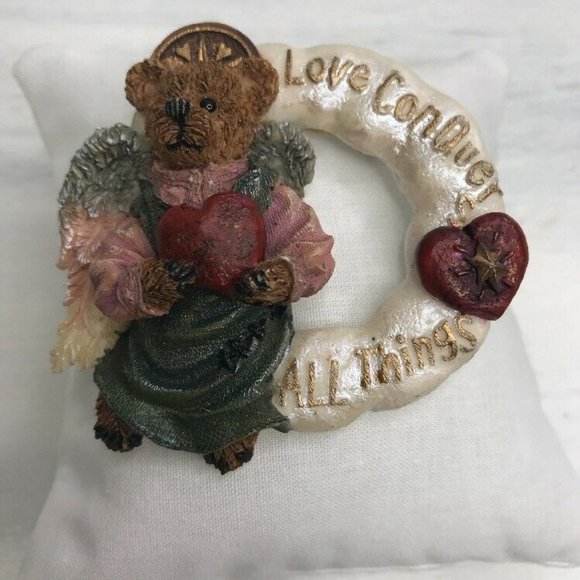 Boyds Bears Bearwear Vintage Pin Brooch Resin - Picture 6 of 8